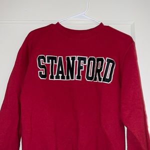 Red Champion Stanford Sweatshirt, Size XS